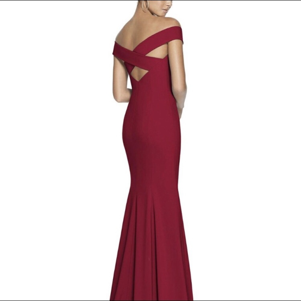 Dessy collection Vivian diamond formal dress